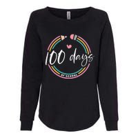 100 Days Teacher 100 Days Of School Womens California Wash Sweatshirt