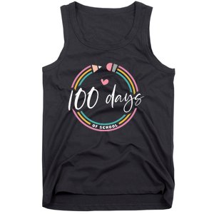 100 Days Teacher 100 Days Of School Tank Top