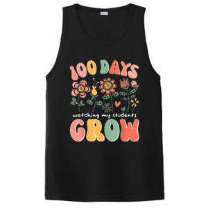 100 Day Watching My Students Grow 100 Days Of School Teacher PosiCharge Competitor Tank