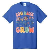 100 Day Watching My Students Grow 100 Days Of School Teacher Tall T-Shirt