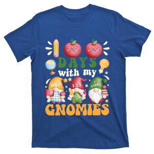 100 Days With My Gnomies 100th Day Of School Gnome Lovers Gift T-Shirt