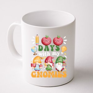 100 Days With My Gnomies 100th Day Of School Gnome Lovers Gift Coffee Mug