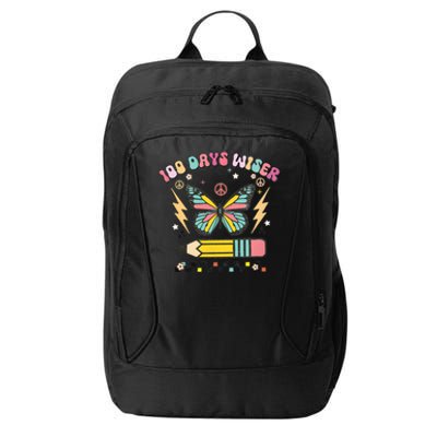 100 Days Wiser 100 Days Of School Celebrate Butterfly City Backpack