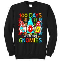 100 Days With My Gnomies Teacher 100th Day Of School Gnome Tall Sweatshirt