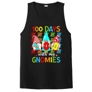 100 Days With My Gnomies Teacher 100th Day Of School Gnome PosiCharge Competitor Tank