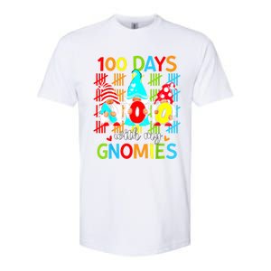 100 Days With My Gnomies Teacher 100th Day Of School Gnome Softstyle CVC T-Shirt