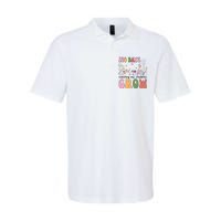 100 Days Watching My Students Grow Floral Softstyle Adult Sport Polo