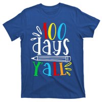 100 Days Y'all Happy 100 Days Of School Smarter Brighter Gift T-Shirt