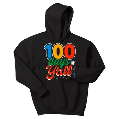 100 Days Yall Funny School Kids Hoodie