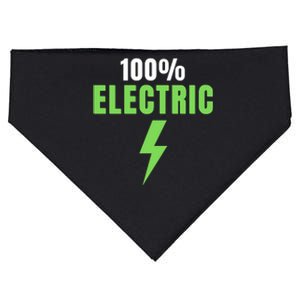 100% Electric, Drive EVs, EV Life, Funny Electric Vehicle, Cool EVs USA-Made Doggie Bandana