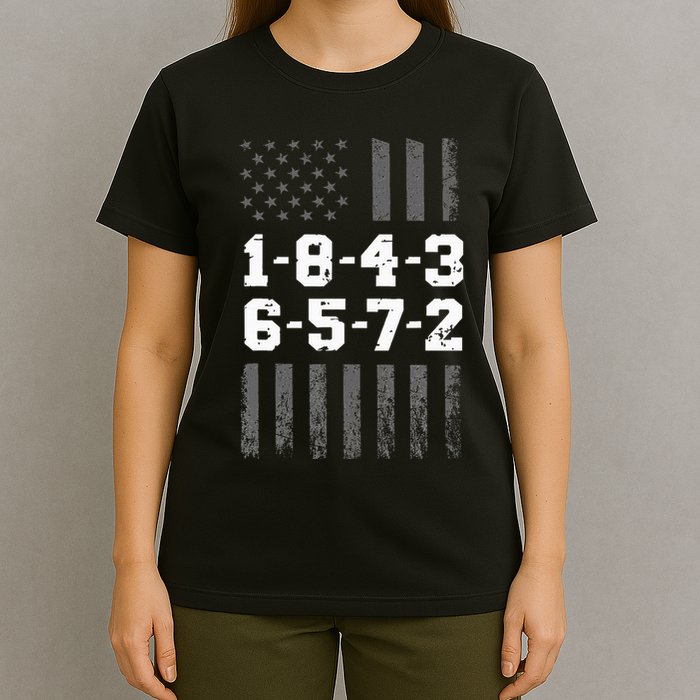 18436572 Engine Firing Order V8 Small Block Mechanic T-Shirt