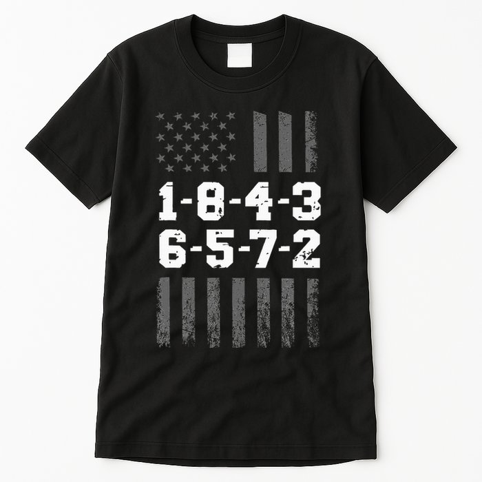18436572 Engine Firing Order V8 Small Block Mechanic Tall T-Shirt
