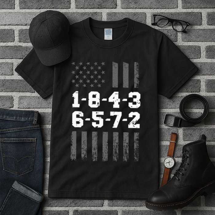 18436572 Engine Firing Order V8 Small Block Mechanic Tall T-Shirt