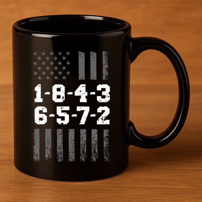 18436572 Engine Firing Order V8 Small Block Mechanic 11oz C Handle Ceramic Mug