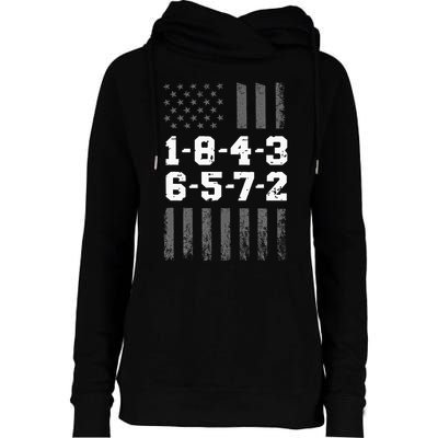 18436572 Engine Firing Order V8 Small Block Mechanic Womens Funnel Neck Pullover Hood