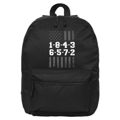 18436572 Engine Firing Order V8 Small Block Mechanic 16 in Basic Backpack