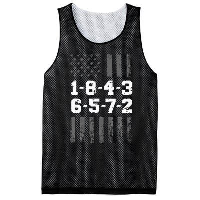 18436572 Engine Firing Order V8 Small Block Mechanic Mesh Reversible Basketball Jersey Tank