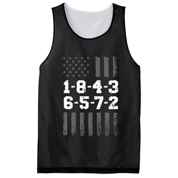 18436572 Engine Firing Order V8 Small Block Mechanic Mesh Reversible Basketball Jersey Tank