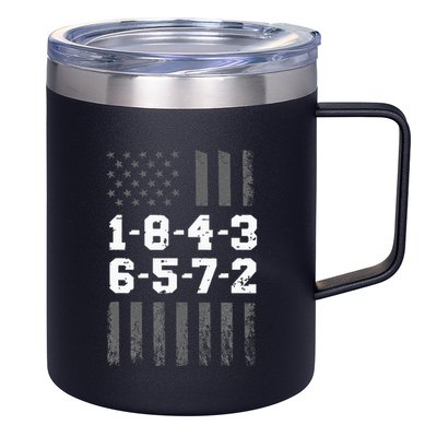 18436572 Engine Firing Order V8 Small Block Mechanic 12oz Stainless Steel Coffee Mug