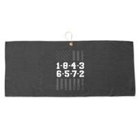18436572 Engine Firing Order V8 Small Block Mechanic Large Microfiber Waffle Golf Towel