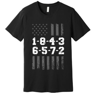 18436572 Engine Firing Order V8 Small Block Mechanic Premium T-Shirt