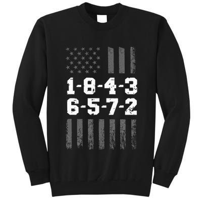 18436572 Engine Firing Order V8 Small Block Mechanic Tall Sweatshirt