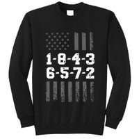 18436572 Engine Firing Order V8 Small Block Mechanic Tall Sweatshirt