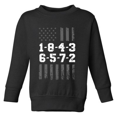 18436572 Engine Firing Order V8 Small Block Mechanic Toddler Sweatshirt