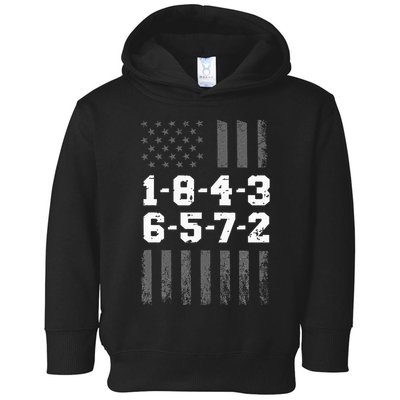 18436572 Engine Firing Order V8 Small Block Mechanic Toddler Hoodie