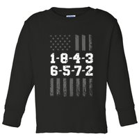 18436572 Engine Firing Order V8 Small Block Mechanic Toddler Long Sleeve Shirt