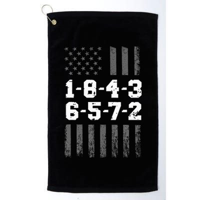 18436572 Engine Firing Order V8 Small Block Mechanic Golf Towel