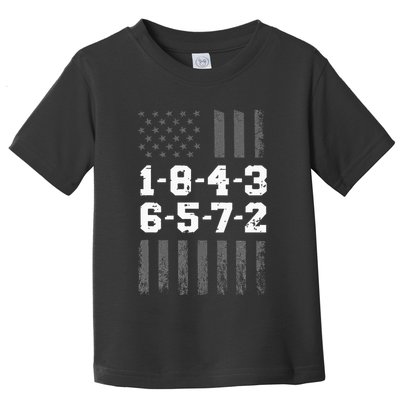 18436572 Engine Firing Order V8 Small Block Mechanic Toddler T-Shirt