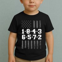 18436572 Engine Firing Order V8 Small Block Mechanic Toddler T-Shirt