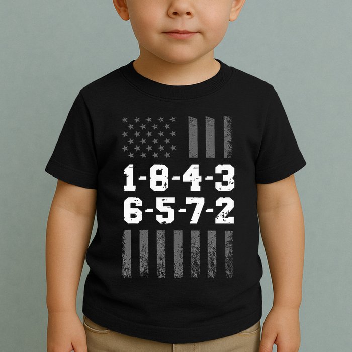 18436572 Engine Firing Order V8 Small Block Mechanic Toddler T-Shirt