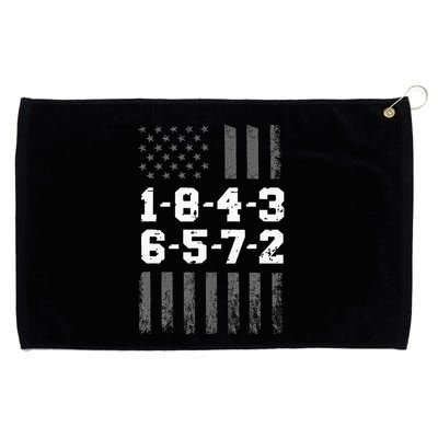 18436572 Engine Firing Order V8 Small Block Mechanic Grommeted Golf Towel