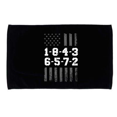 18436572 Engine Firing Order V8 Small Block Mechanic Microfiber Hand Towel