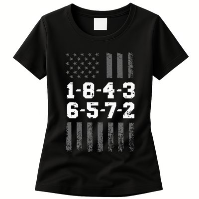 18436572 Engine Firing Order V8 Small Block Mechanic Womens T-Shirt