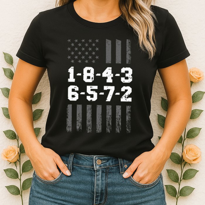 18436572 Engine Firing Order V8 Small Block Mechanic Womens T-Shirt