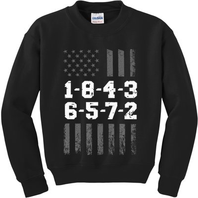 18436572 Engine Firing Order V8 Small Block Mechanic Kids Sweatshirt