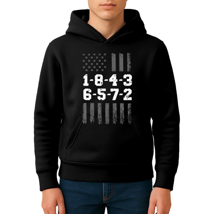 18436572 Engine Firing Order V8 Small Block Mechanic Kids Hoodie