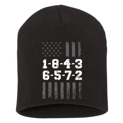 18436572 Engine Firing Order V8 Small Block Mechanic Short Acrylic Beanie