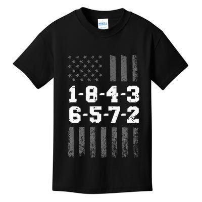 18436572 Engine Firing Order V8 Small Block Mechanic Kids T-Shirt