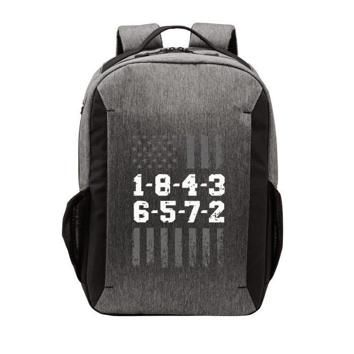 18436572 Engine Firing Order V8 Small Block Mechanic Vector Backpack