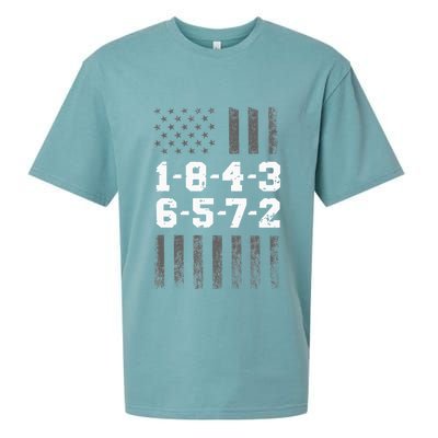 18436572 Engine Firing Order V8 Small Block Mechanic Sueded Cloud Jersey T-Shirt