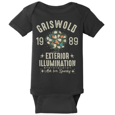 1989 Exterior Illumination Funny Christmas Lighting Baby Bodysuit