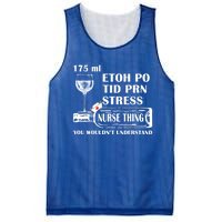 175ml Etoh Po Tid Prn Stress Meaningful Gift Nurses Nursing Rn Lpn Gift Mesh Reversible Basketball Jersey Tank