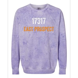 17317 East Prospect Zip Code Moving To 17317 East Prospect Colorblast Crewneck Sweatshirt