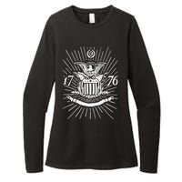 1776 E Pluribus Unum Womens CVC Long Sleeve Shirt