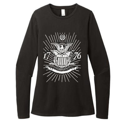 1776 E Pluribus Unum Womens CVC Long Sleeve Shirt