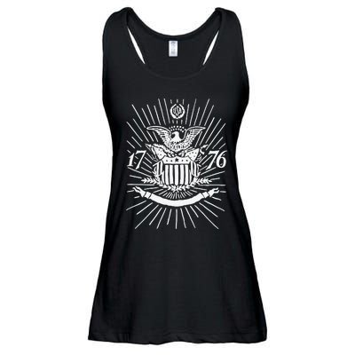 1776 E Pluribus Unum Ladies Essential Flowy Tank